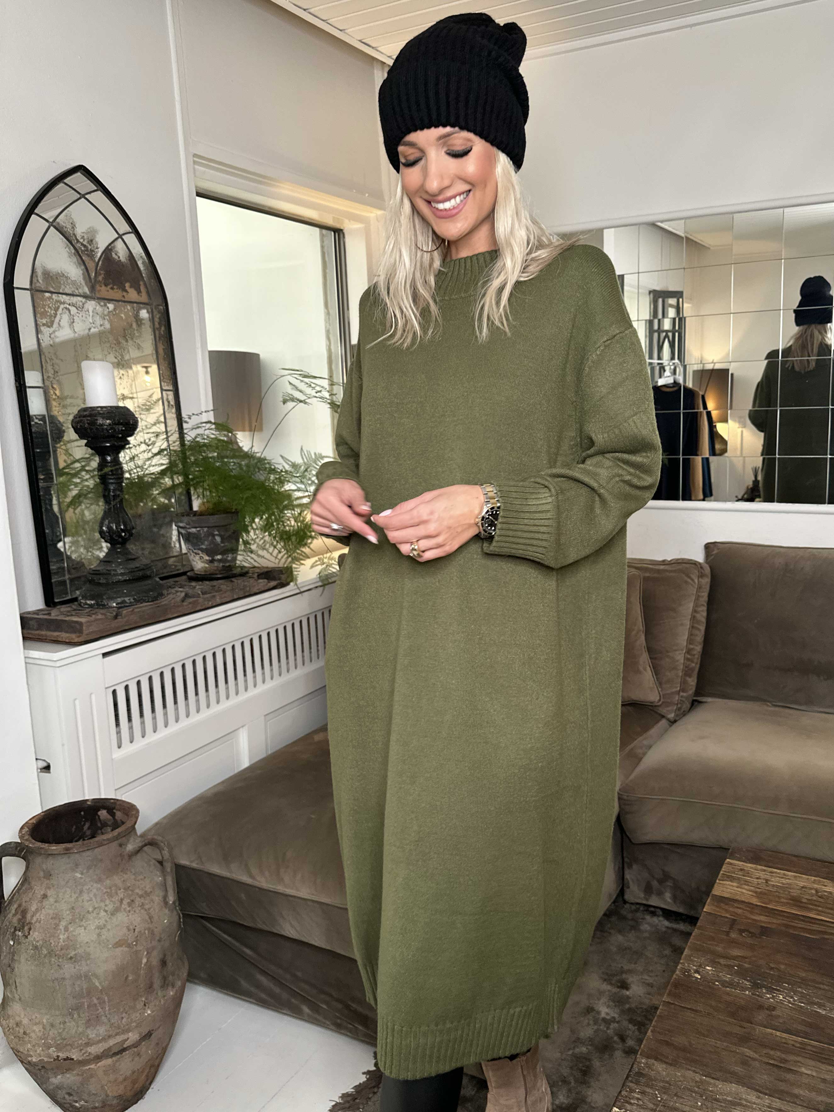 Katia - Lækker blød og elastisk strikkjole